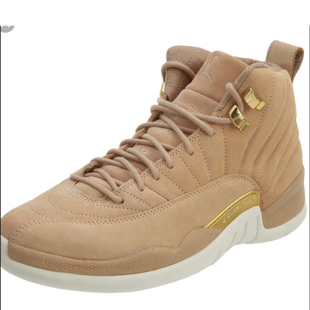 Air Jordan 12 Retro Vachetta Tan & Metallic Gold 2018